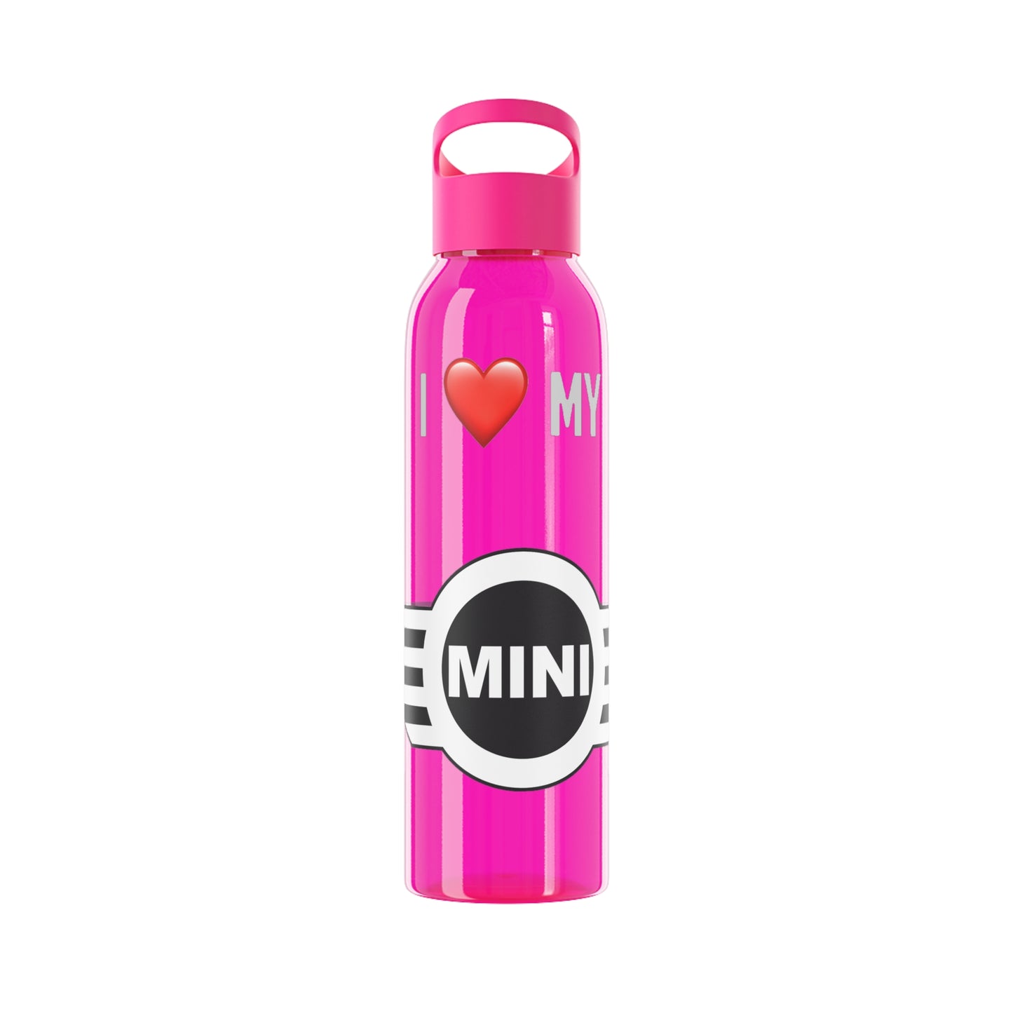 Mini - I Love My Mini 22oz Water Bottle