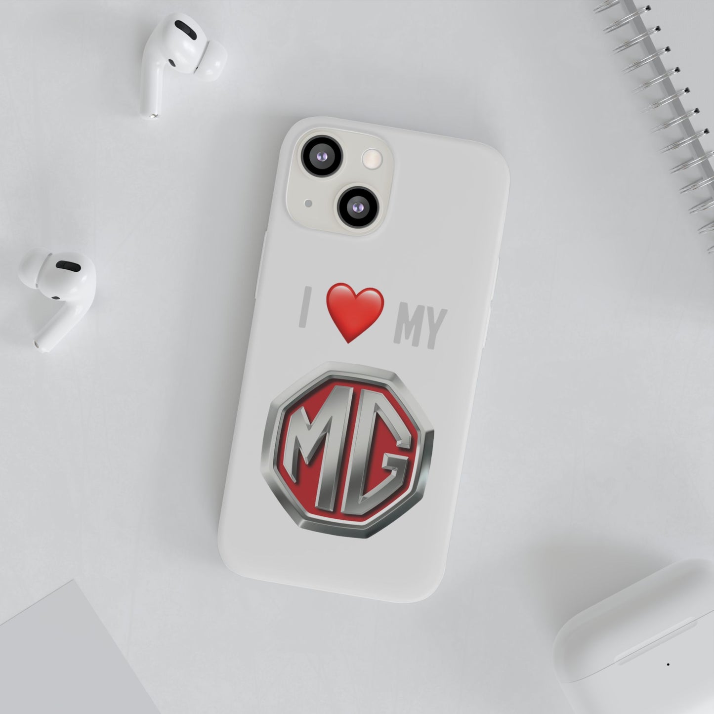 MG Phone Case - Flexible And Frosted TPU Plastic I Love My MG Phone Case