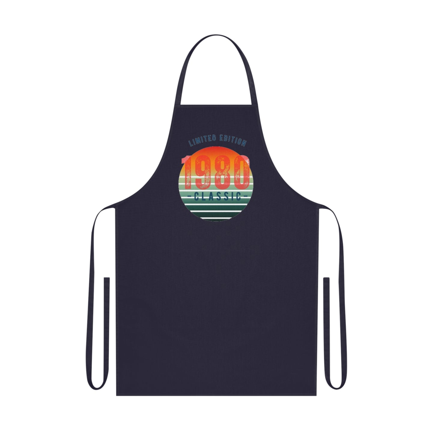 Personalised Custom Limited Edition 1980 Cotton Apron
