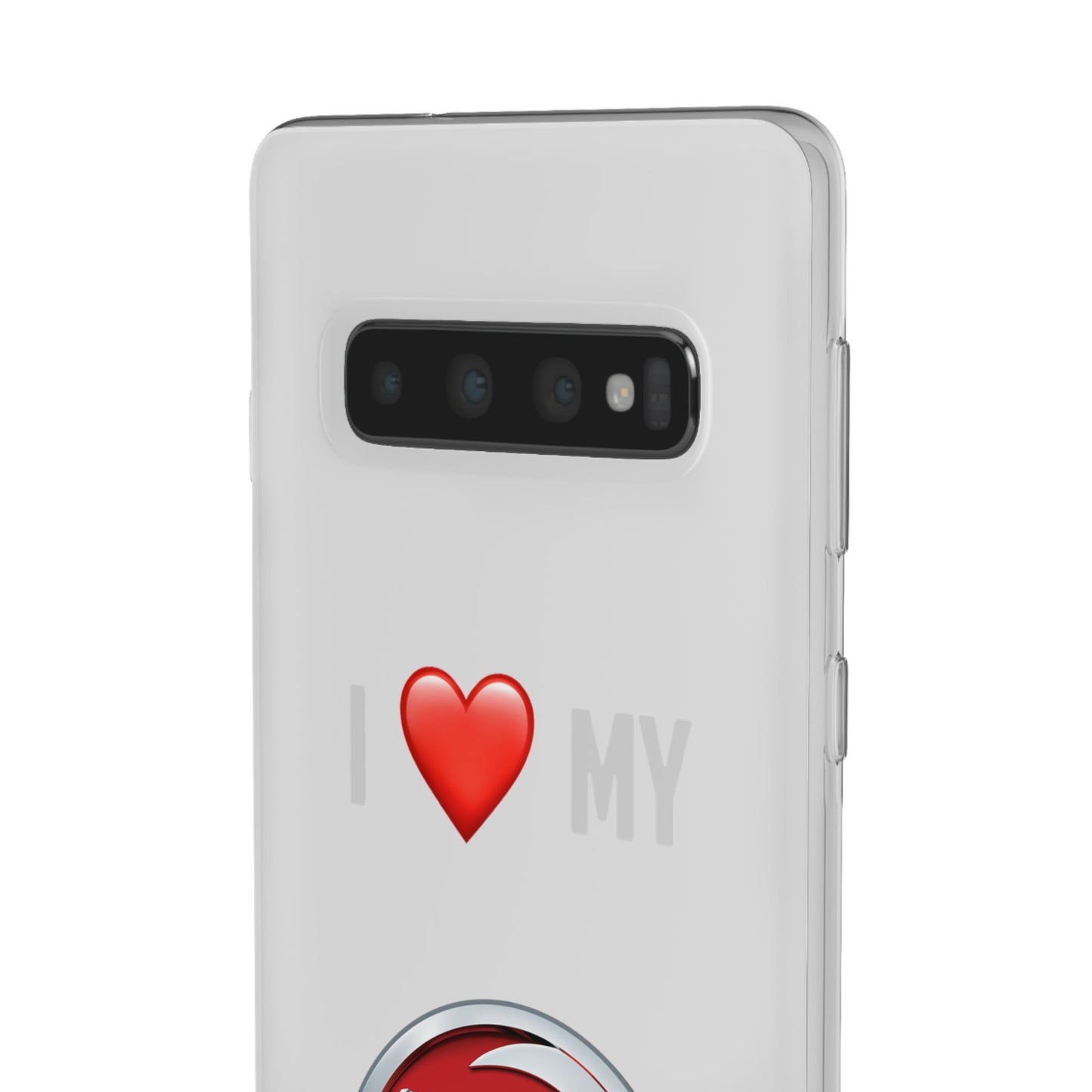Vauxhall Phone Case - Flexible And Frosted TPU Plastic I Love My Vauxhall Phone Case