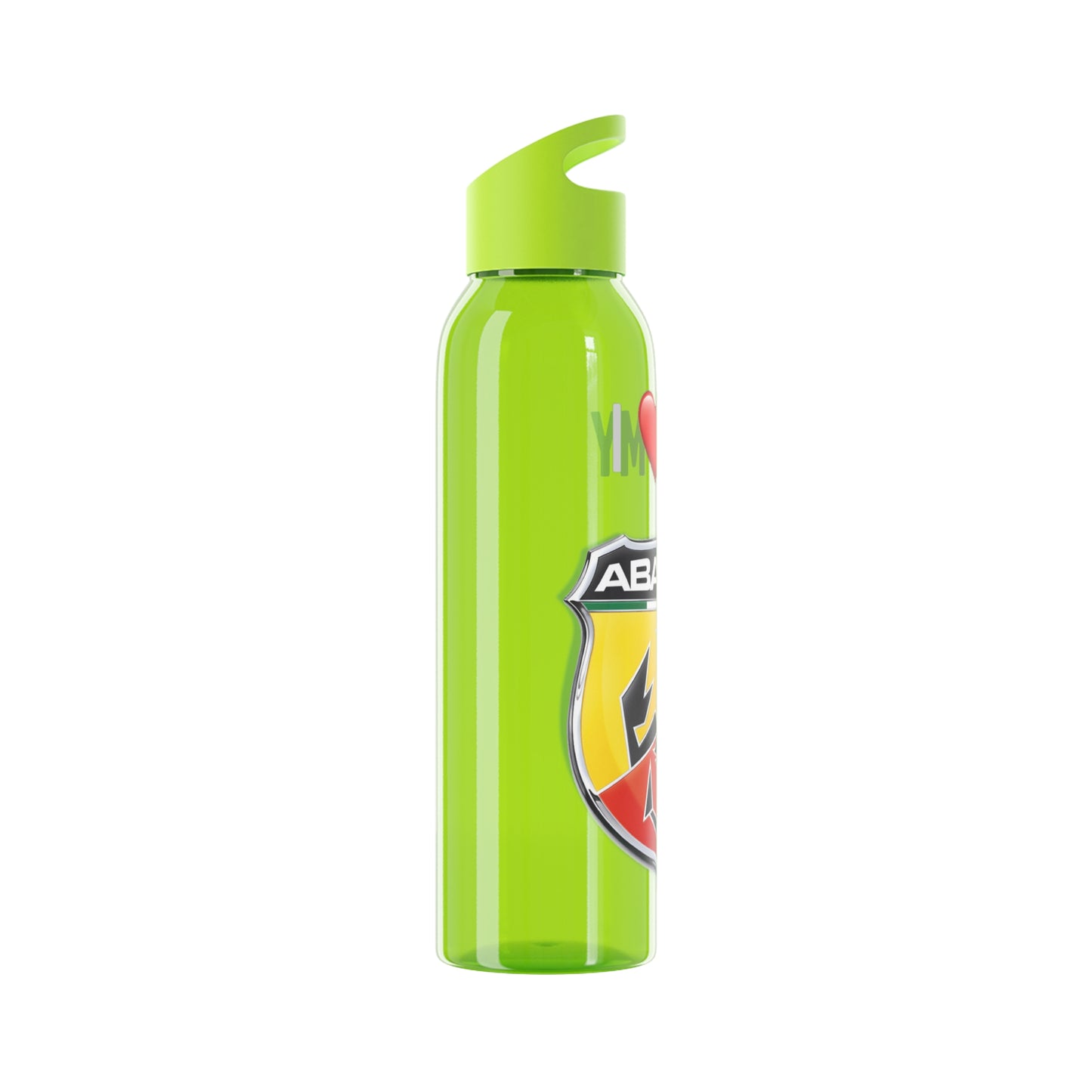 Abarth - I Love My Abarth 22oz Water Bottle
