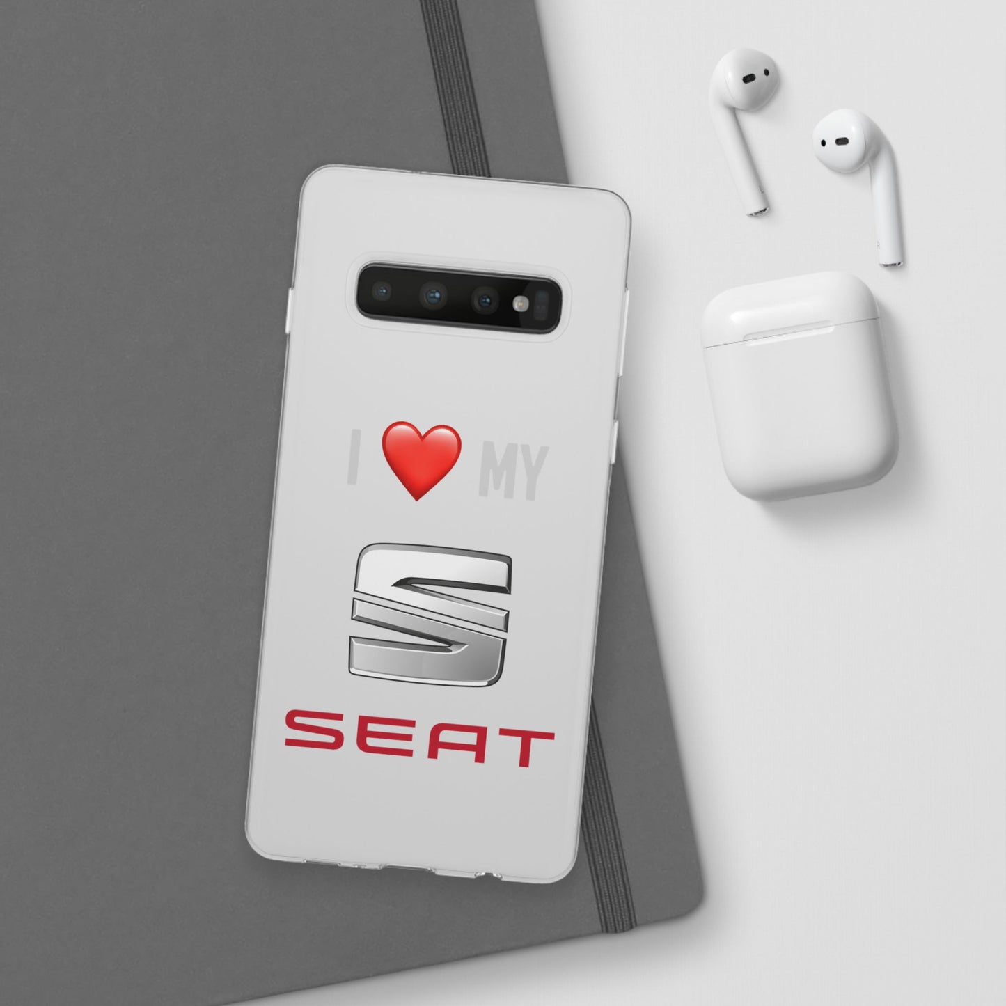 Seat Phone Case - Flexible And Frosted TPU Plastic I Love My Seat Phone Case