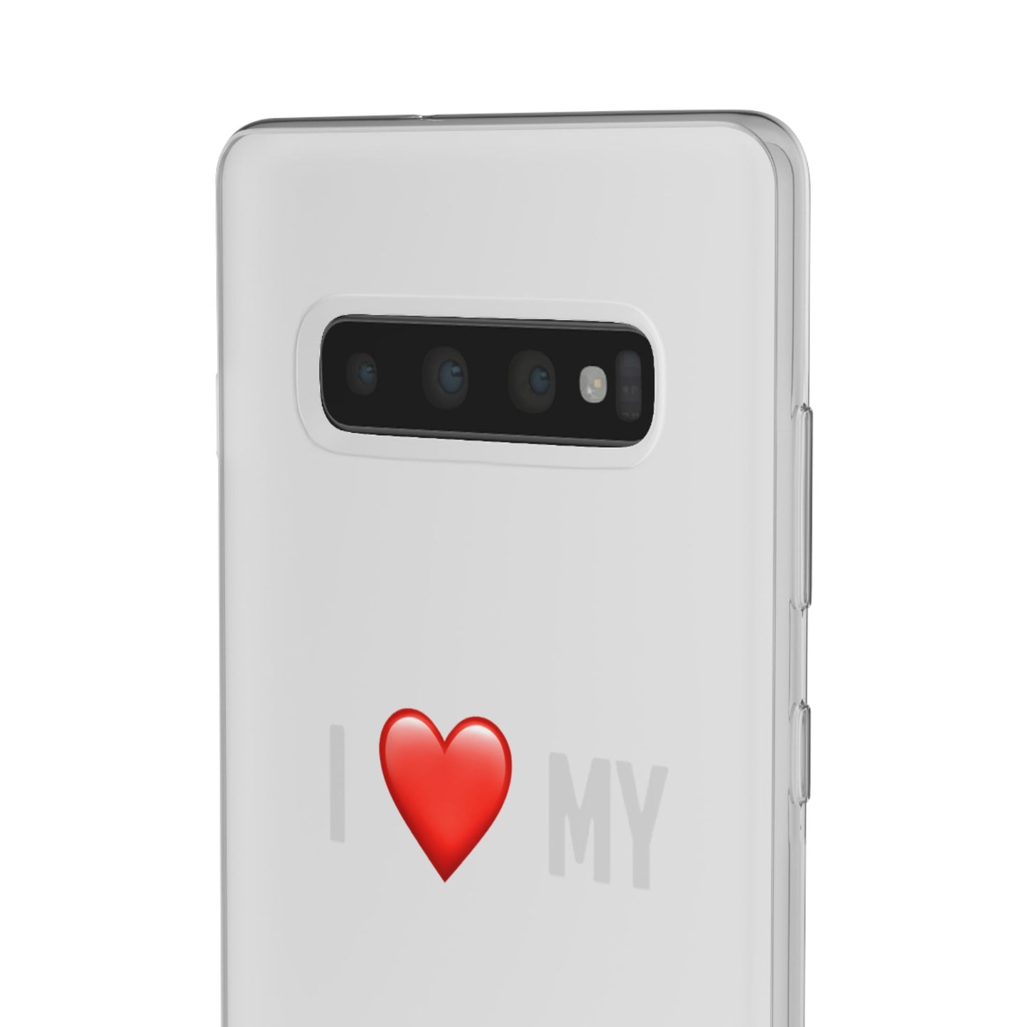 Mini Phone Case - Flexible And Frosted TPU Plastic I Love My Mini Phone Case