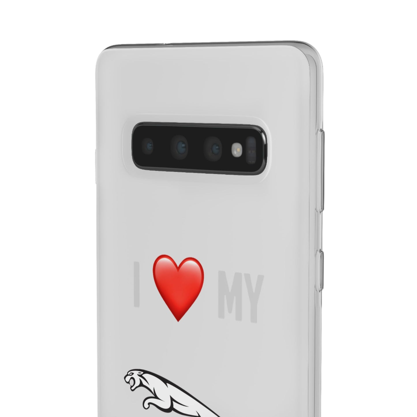 Jaguar Phone Case - Flexible And Frosted TPU Plastic I Love My Jaguar Phone Case