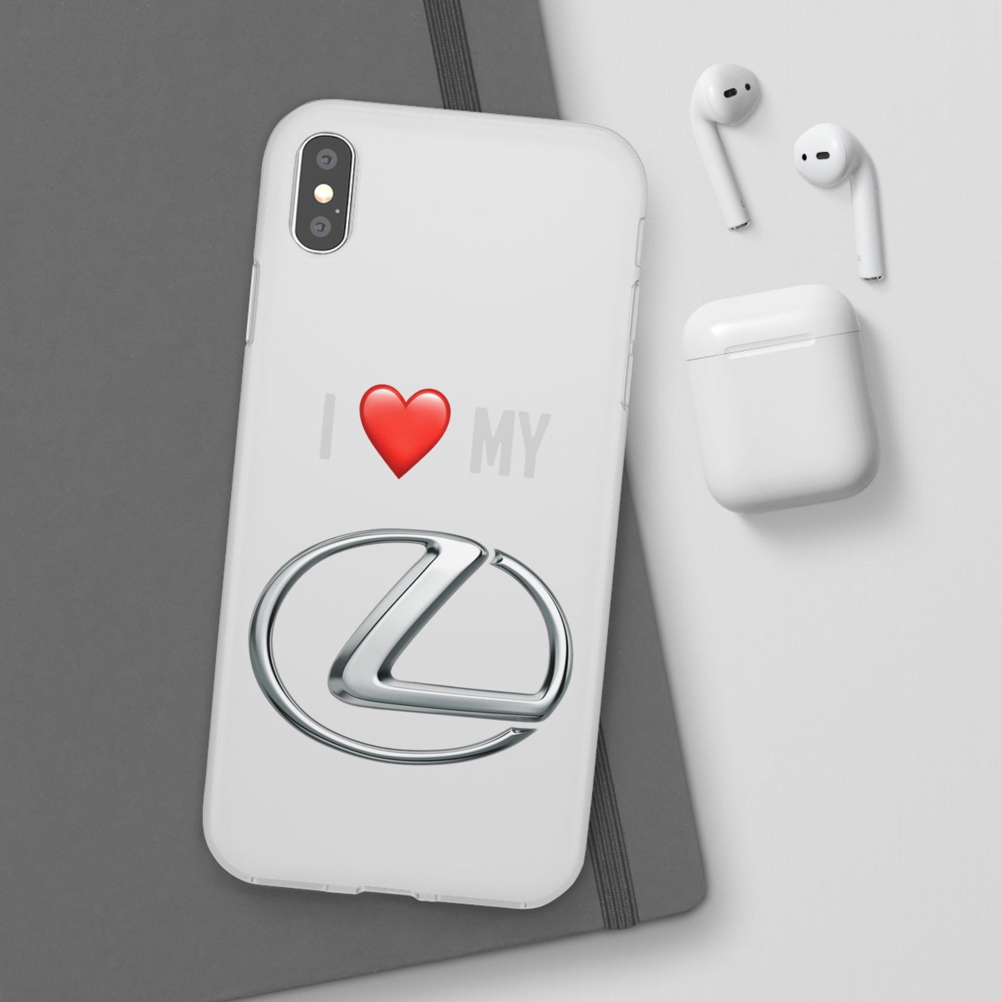 Lexus Phone Case - Flexible And Frosted TPU Plastic I Love My Lexus Phone Case