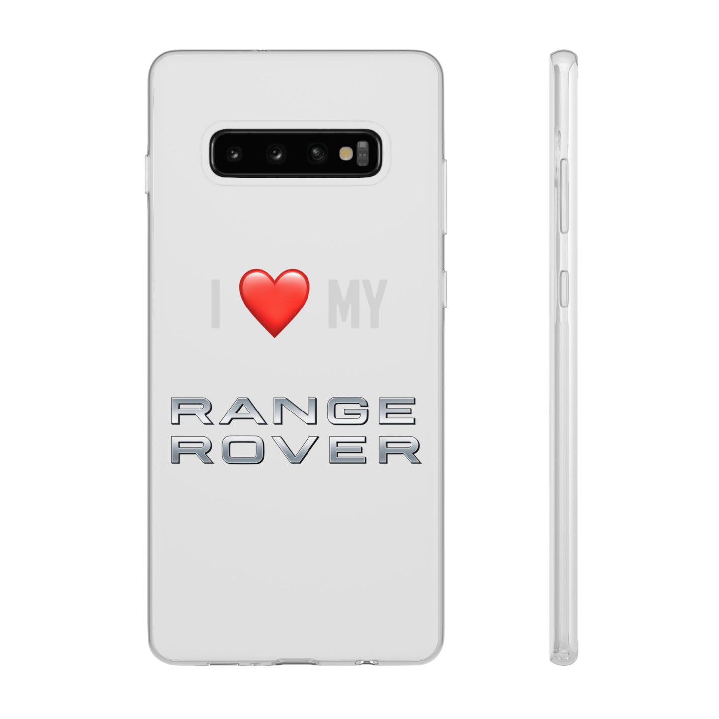 Range Rover Phone Case - Flexible And Frosted TPU Plastic I Love My Range Rover Phone Case