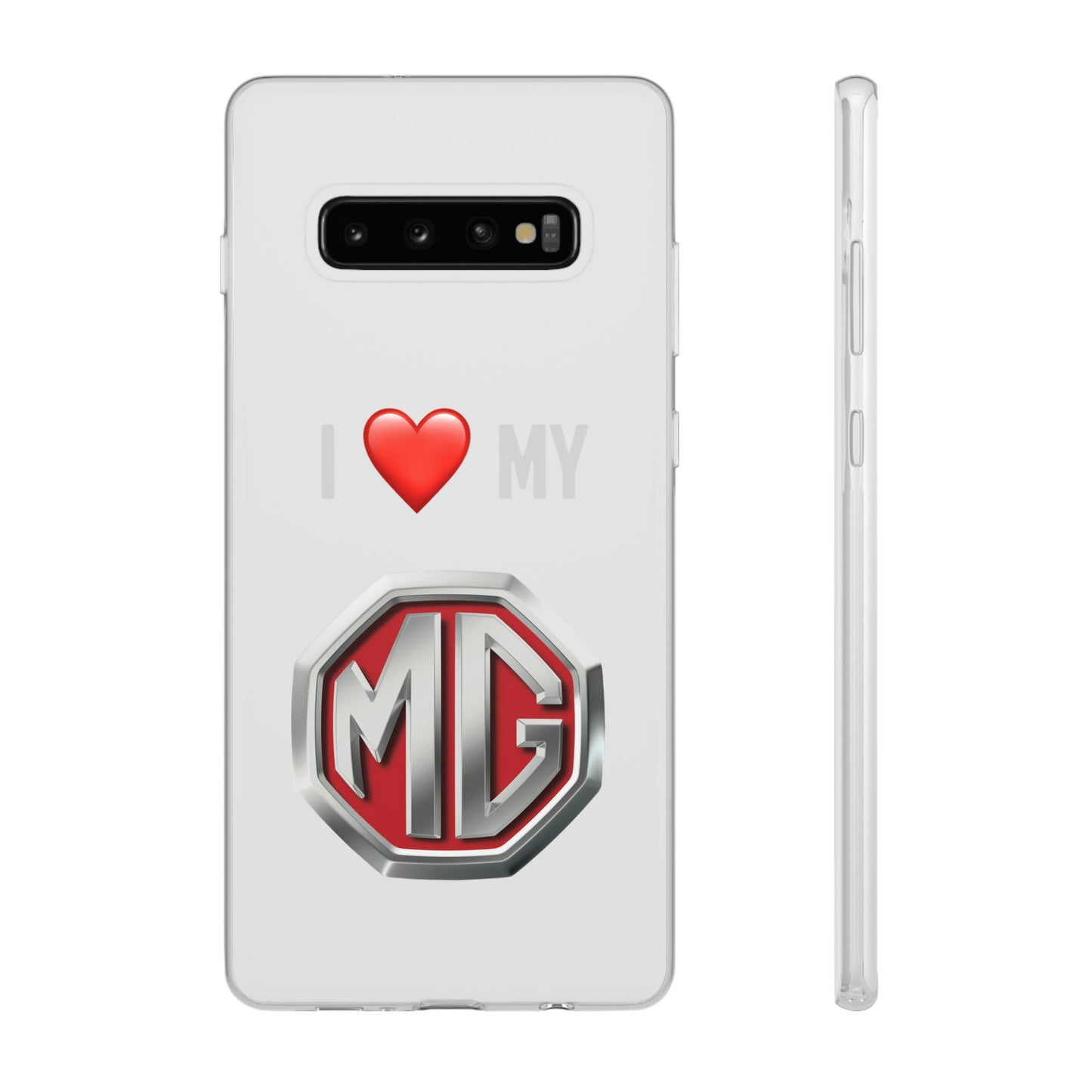 MG Phone Case - Flexible And Frosted TPU Plastic I Love My MG Phone Case