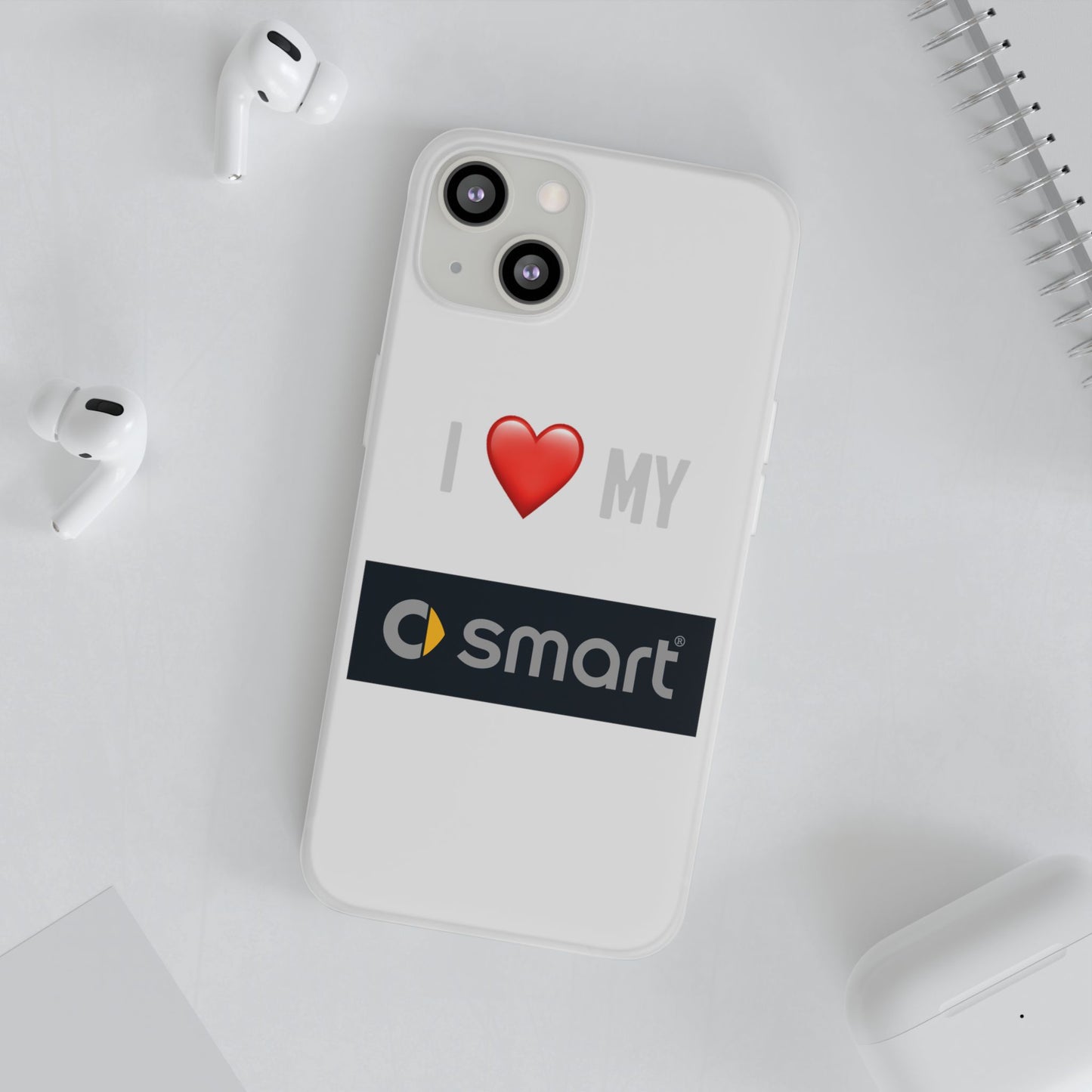 Smart Phone Case - Flexible And Frosted TPU Plastic I Love My Smart Phone Case
