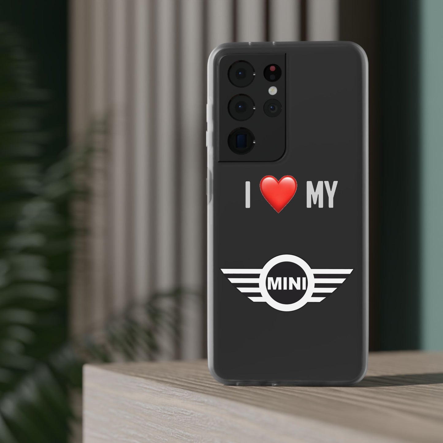 Mini Phone Case - Flexible And Frosted TPU Plastic I Love My Mini Phone Case