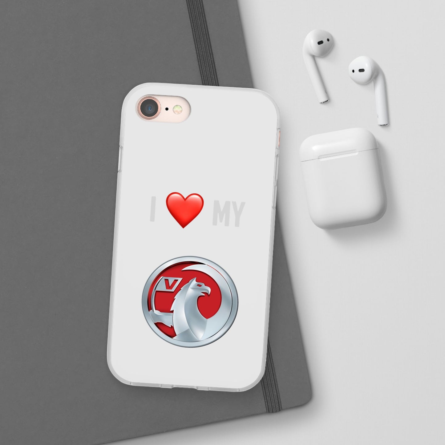 Vauxhall Phone Case - Flexible And Frosted TPU Plastic I Love My Vauxhall Phone Case