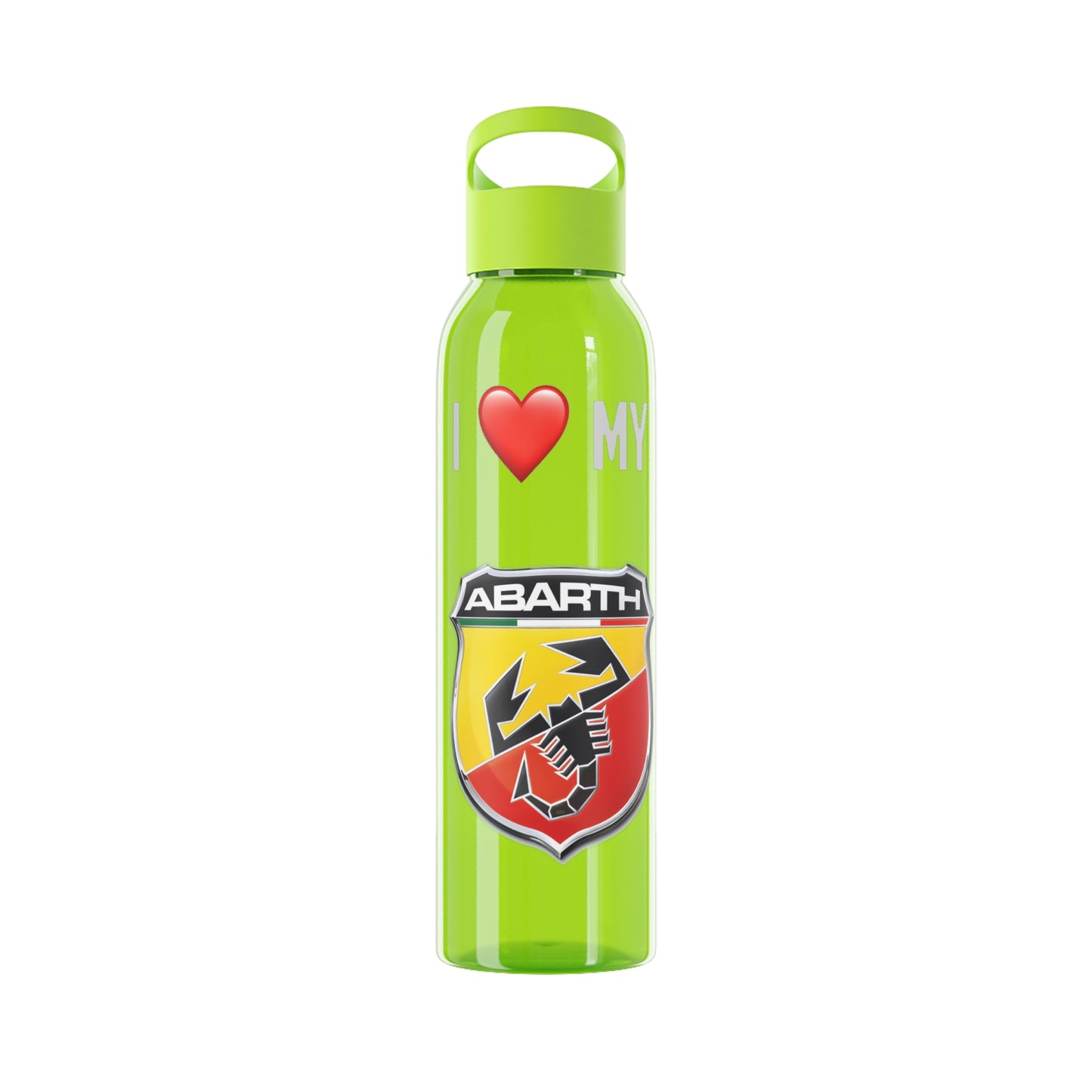 Abarth - I Love My Abarth 22oz Water Bottle