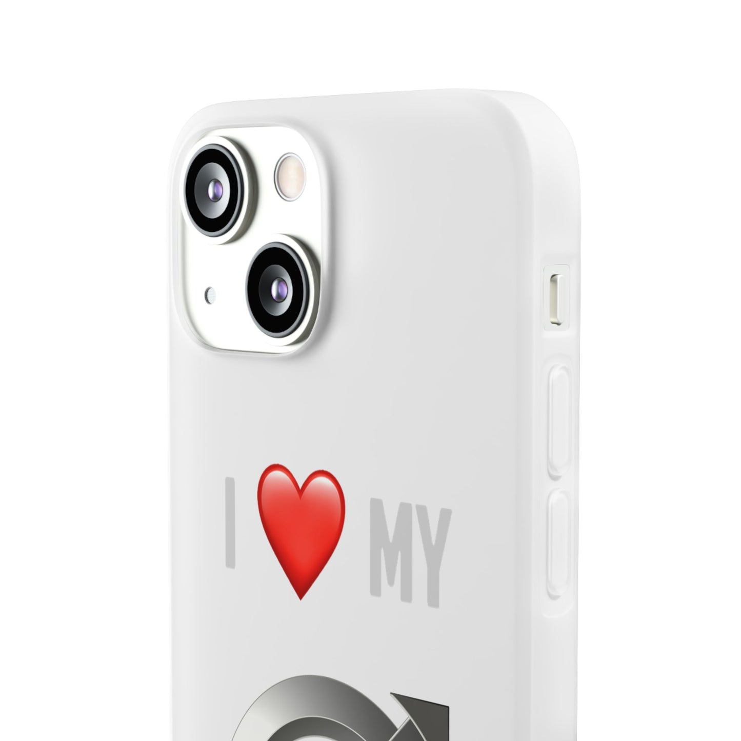Volvo Phone Case - Flexible And Frosted TPU Plastic I Love My Volvo Phone Case