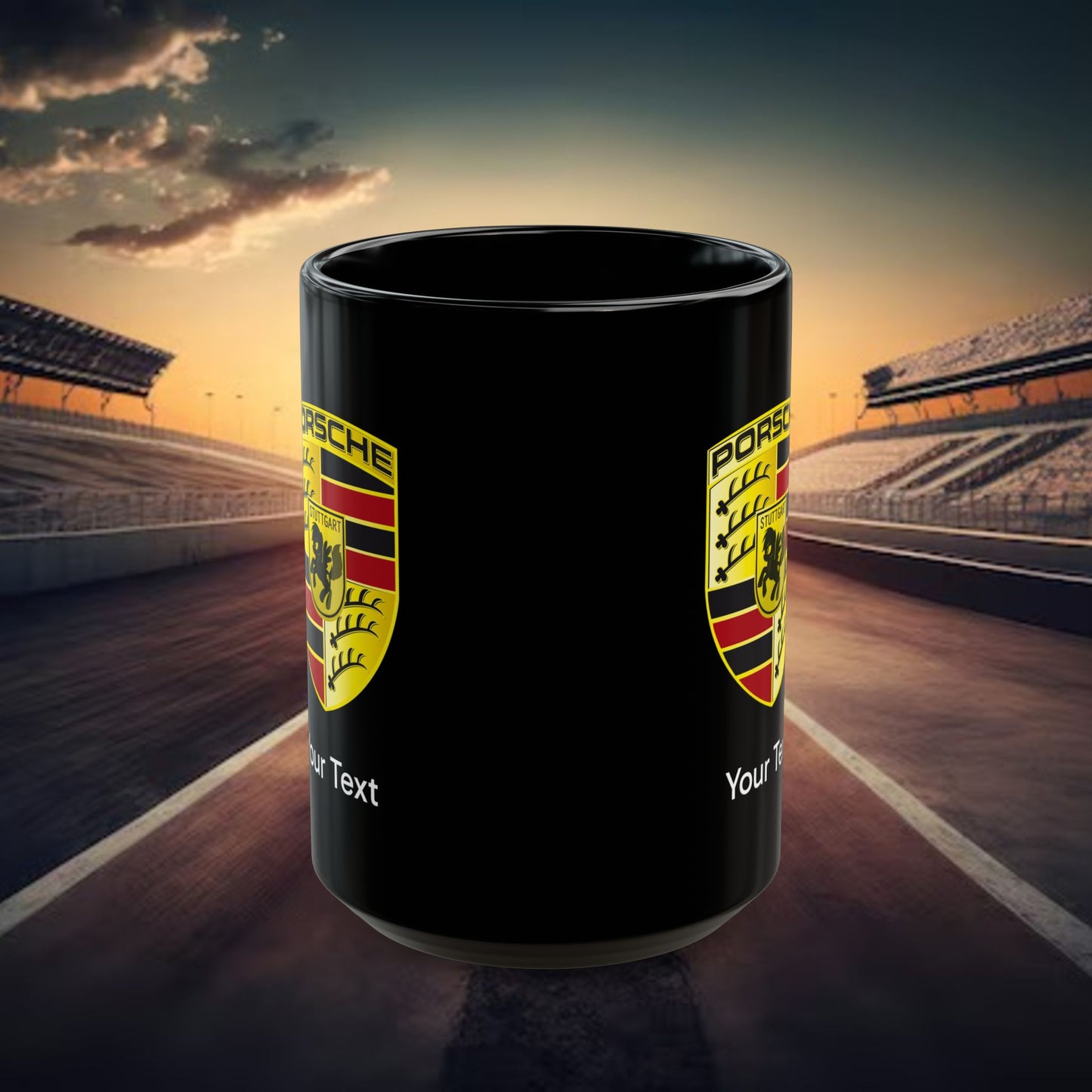 Porsche Mug (With or Without Personalisation) 11oz or 15oz. Perfect Gift