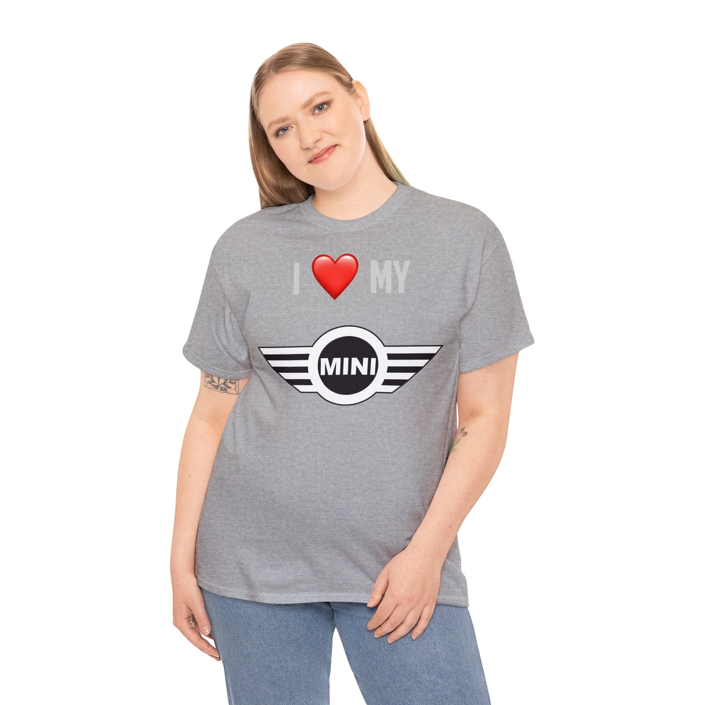 Mini - I Love My Mini Unisex Heavy Cotton Tee