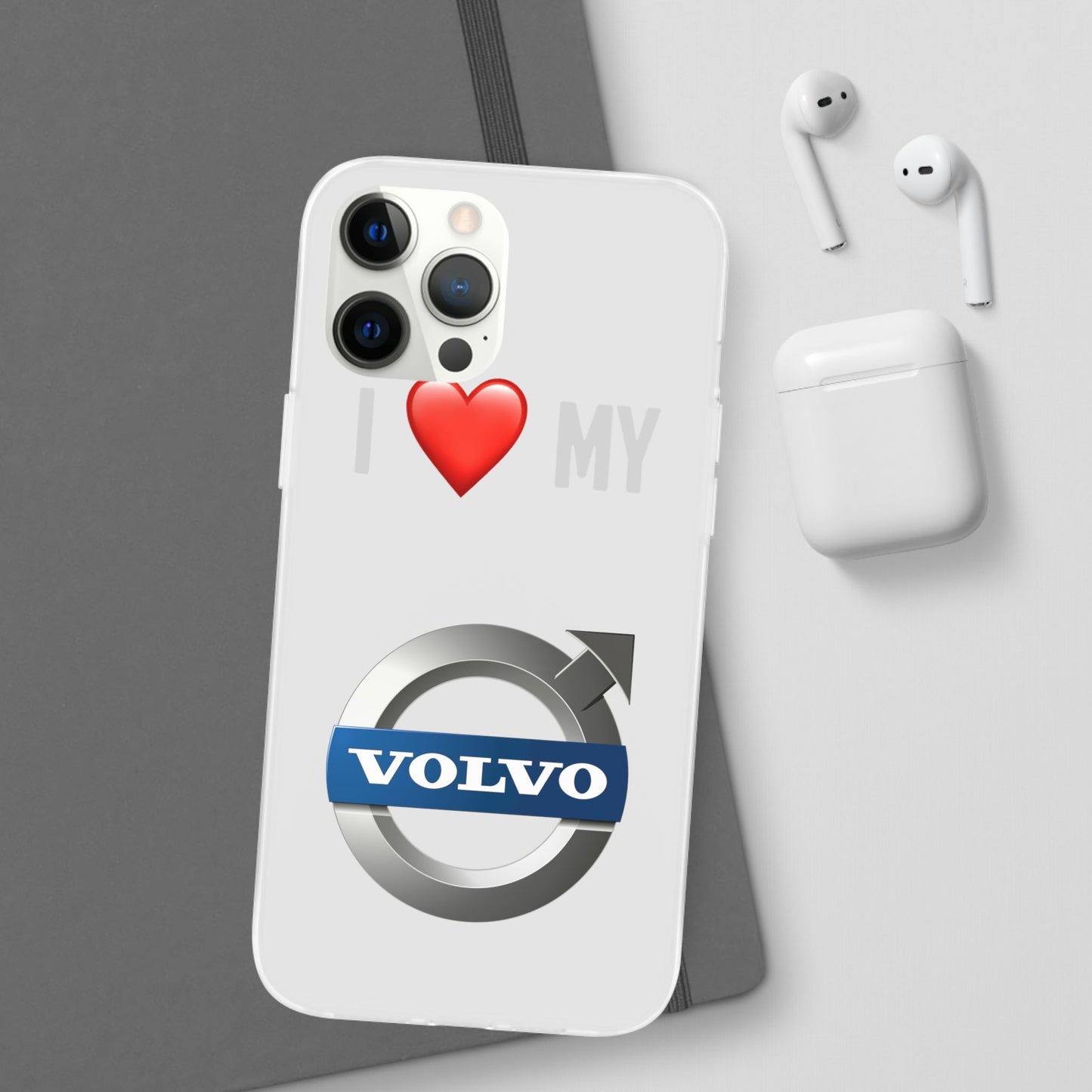 I  Love My Volvo Phone Case – Slim Flexible Protective Cover