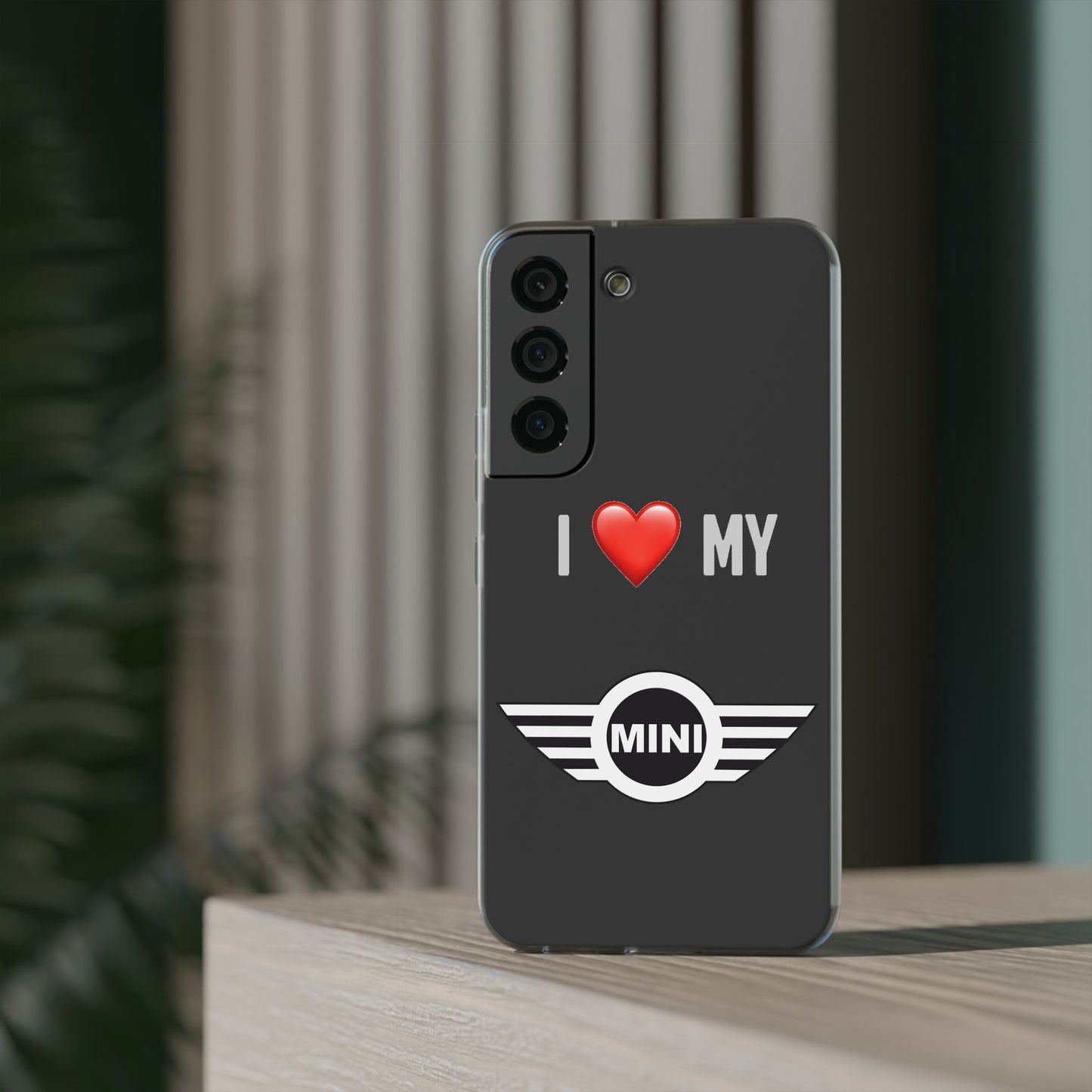 Mini Phone Case - Flexible And Frosted TPU Plastic I Love My Mini Phone Case