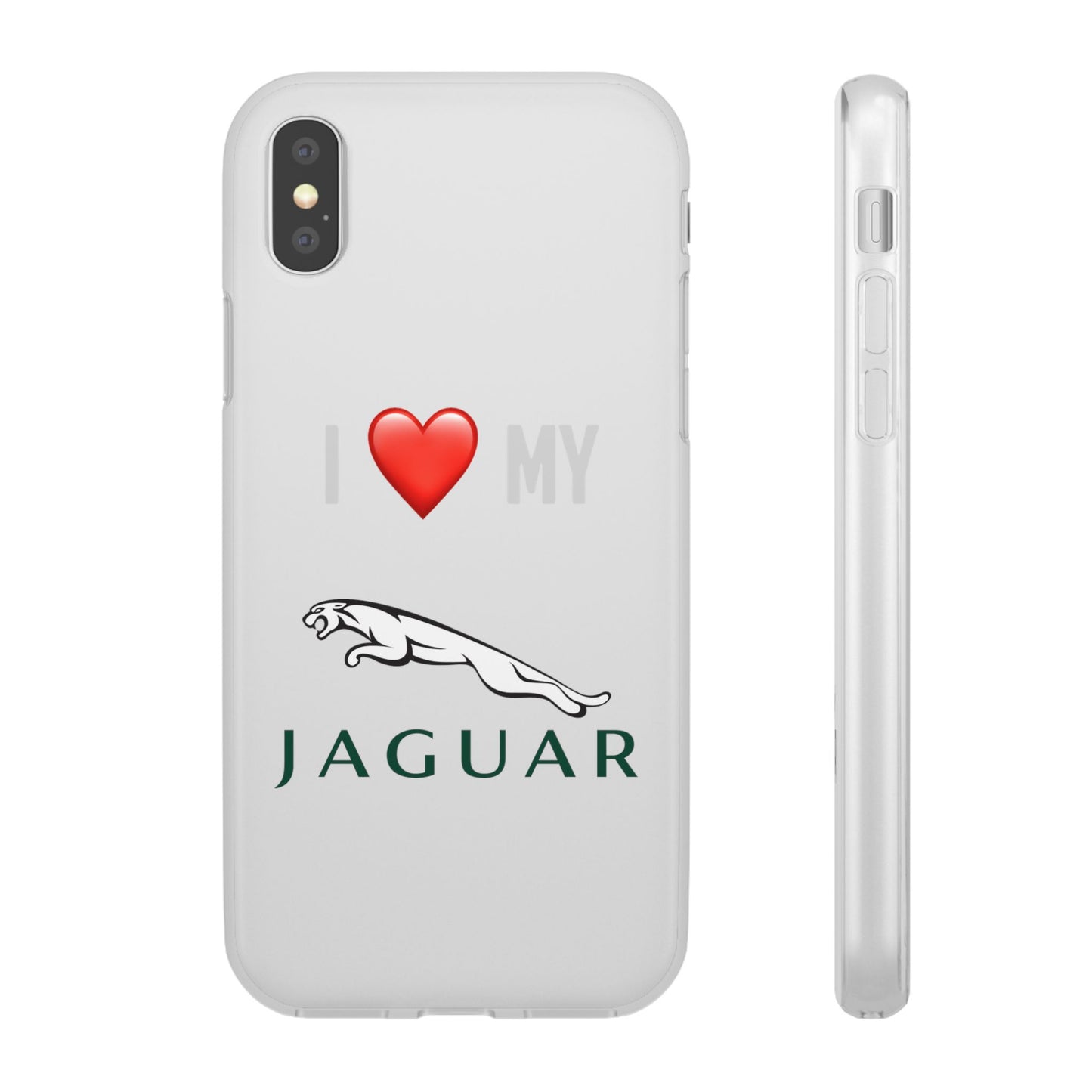 Jaguar Phone Case - Flexible And Frosted TPU Plastic I Love My Jaguar Phone Case
