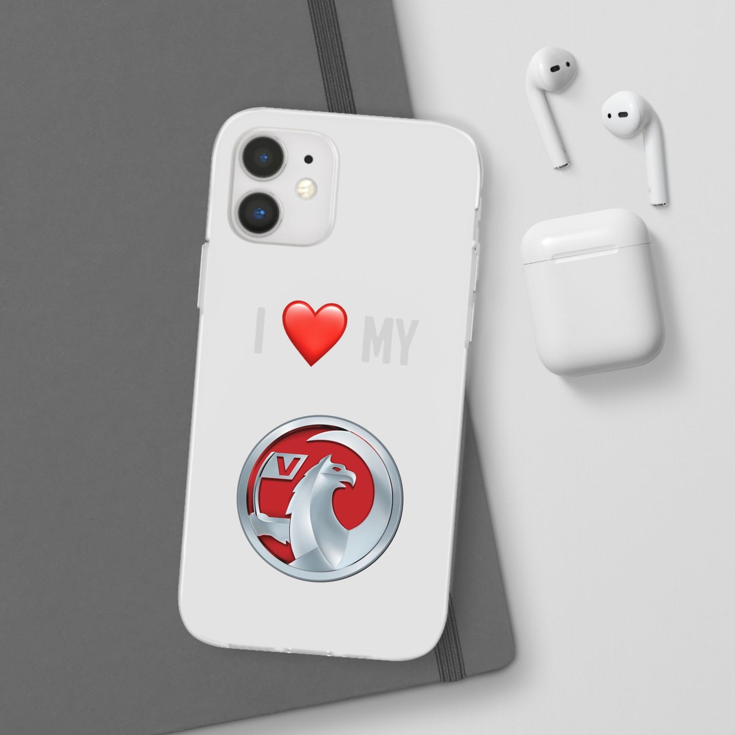 Vauxhall Phone Case - Flexible And Frosted TPU Plastic I Love My Vauxhall Phone Case