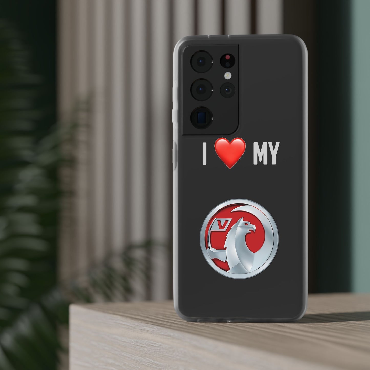 Vauxhall Phone Case - Flexible And Frosted TPU Plastic I Love My Vauxhall Phone Case