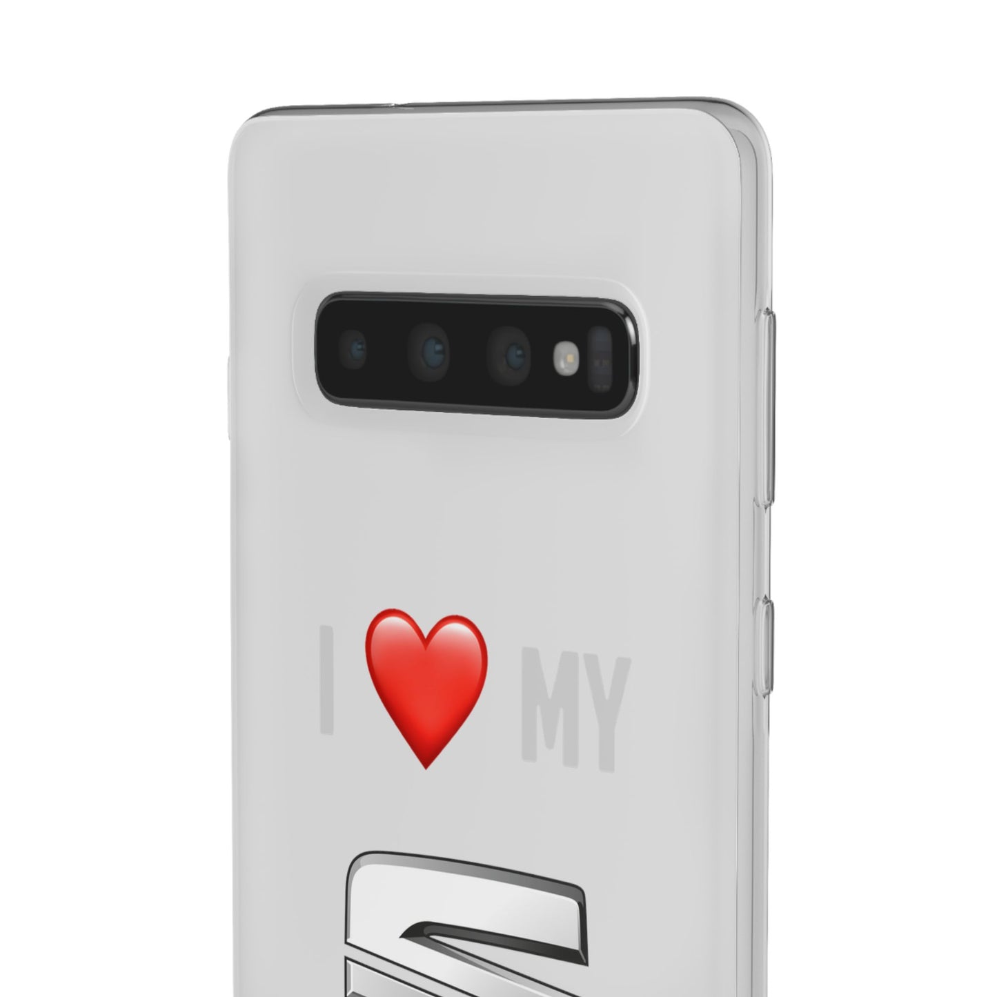 Seat Phone Case - Flexible And Frosted TPU Plastic I Love My Seat Phone Case