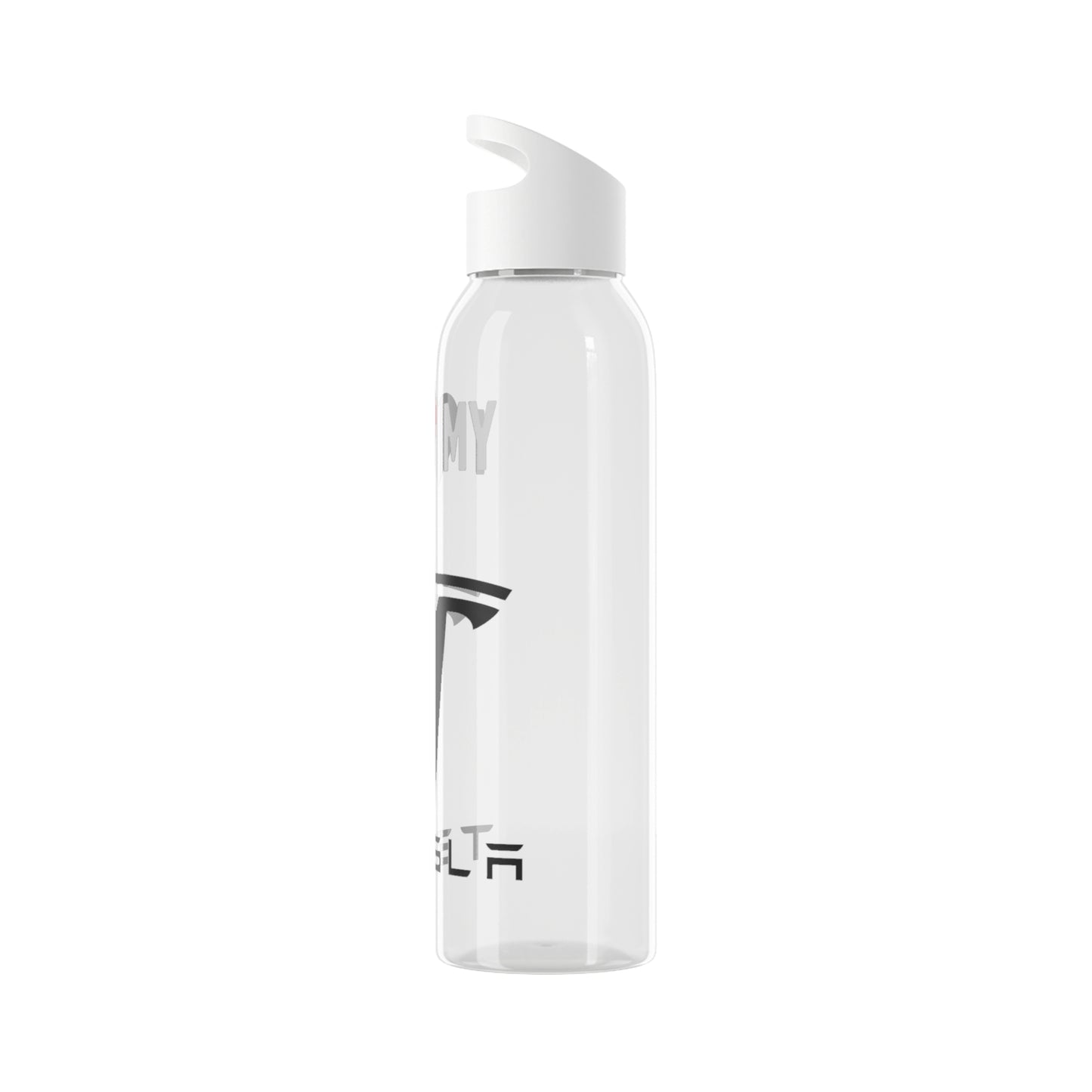 Tesla - I Love My Tesla 22oz Water Bottle