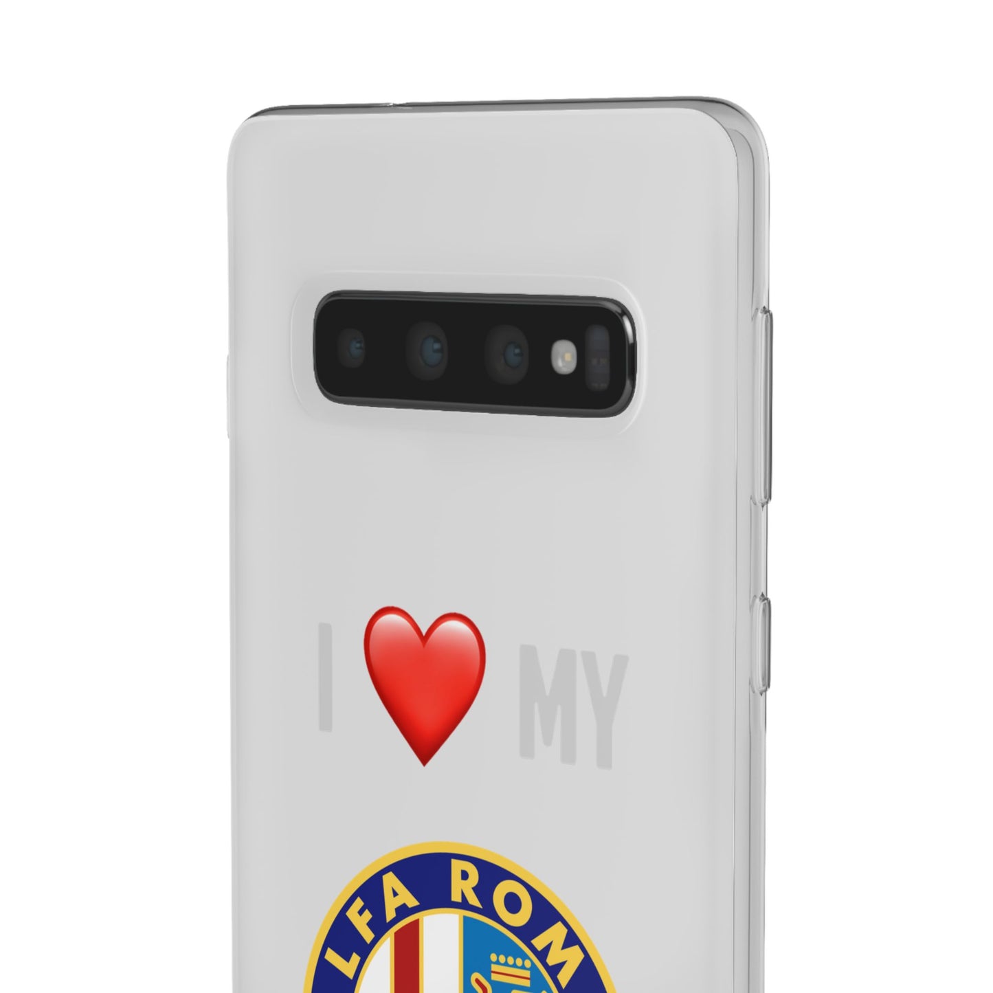 Alfa Romeo Phone Case - Flexible And Frosted TPU Plastic I Love My Alfa Romeo Phone Case