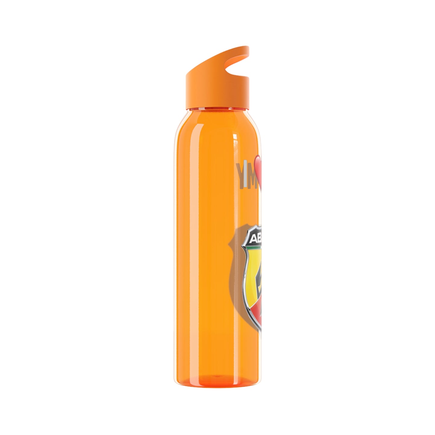 Abarth - I Love My Abarth 22oz Water Bottle