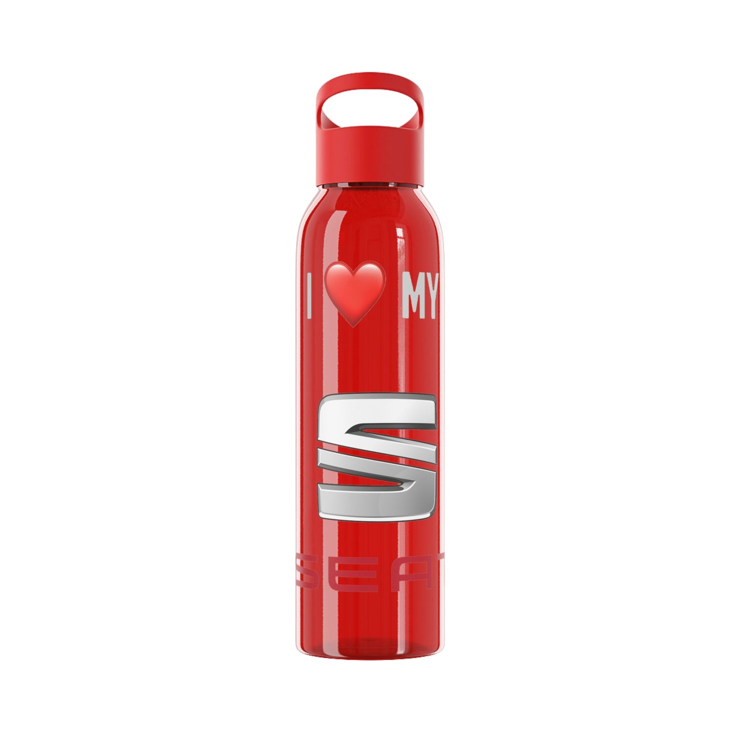 Seat - I Love My Seat 22oz Water Bottle
