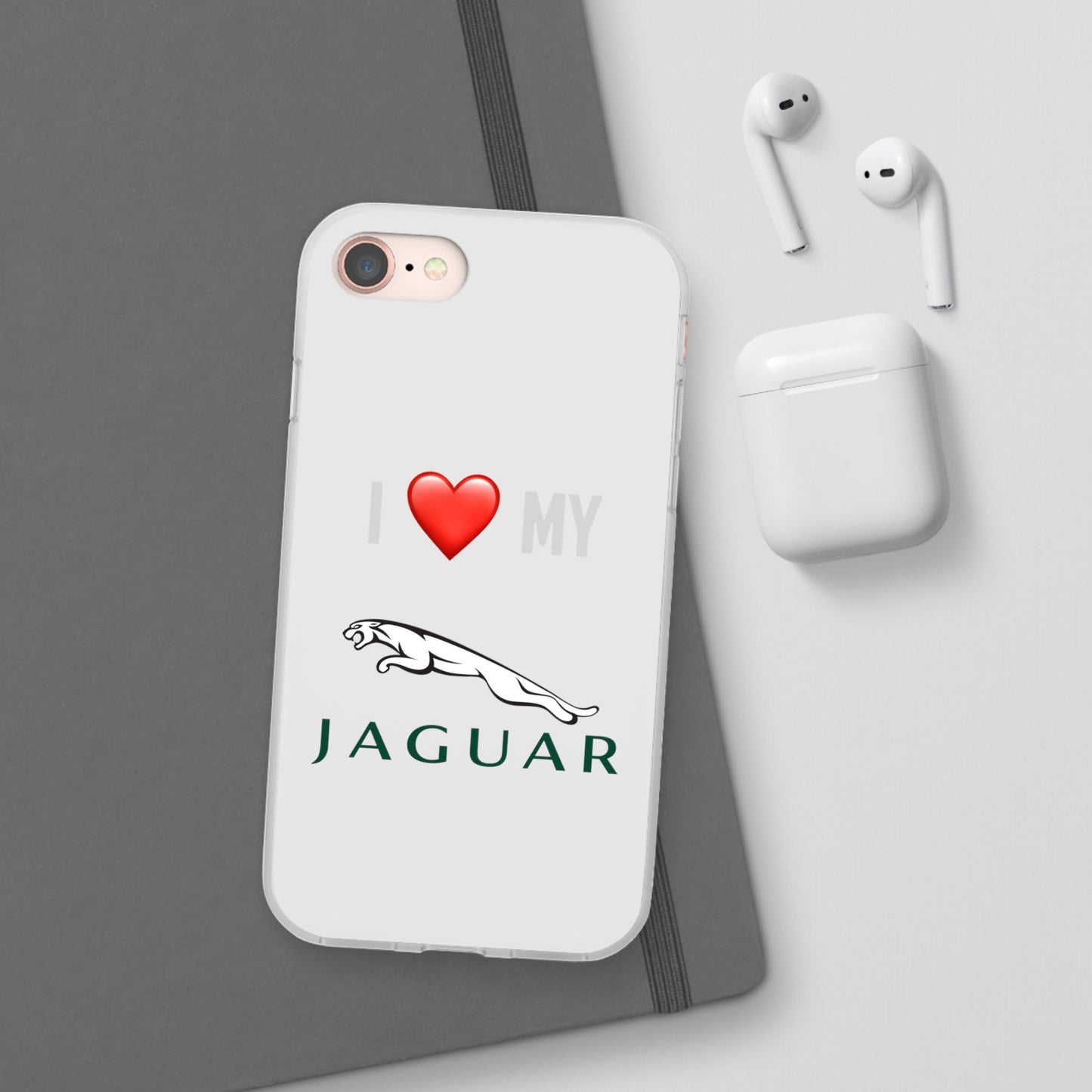 Jaguar Phone Case - Flexible And Frosted TPU Plastic I Love My Jaguar Phone Case