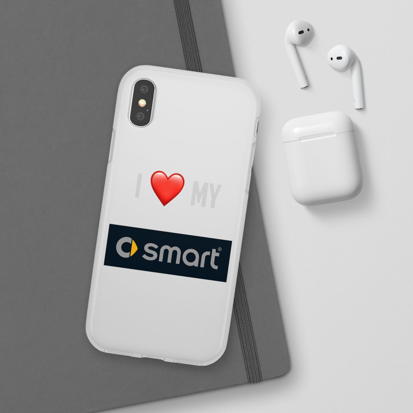 Smart Phone Case - Flexible And Frosted TPU Plastic I Love My Smart Phone Case