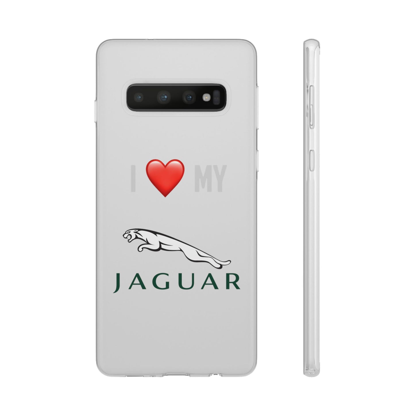 Jaguar Phone Case - Flexible And Frosted TPU Plastic I Love My Jaguar Phone Case
