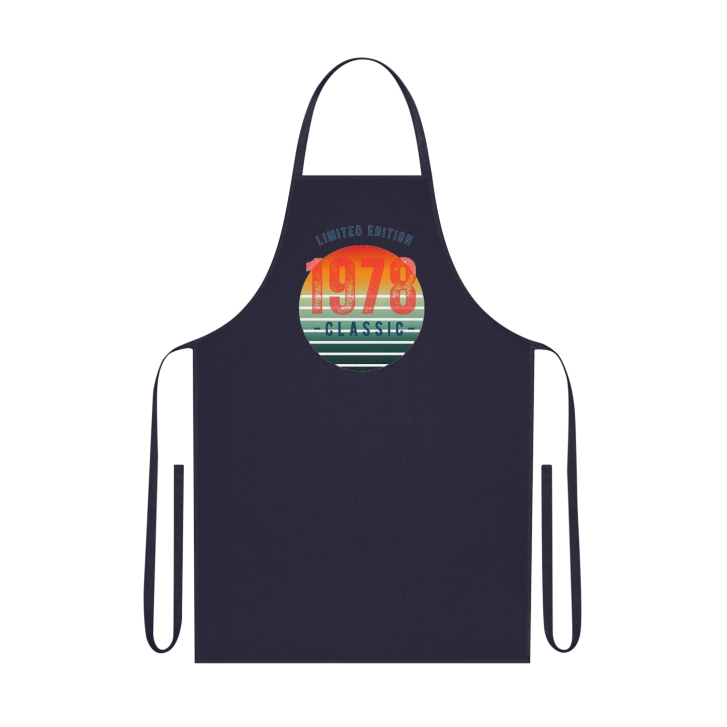 Personalised Custom Limited Edition 1978 Cotton Apron