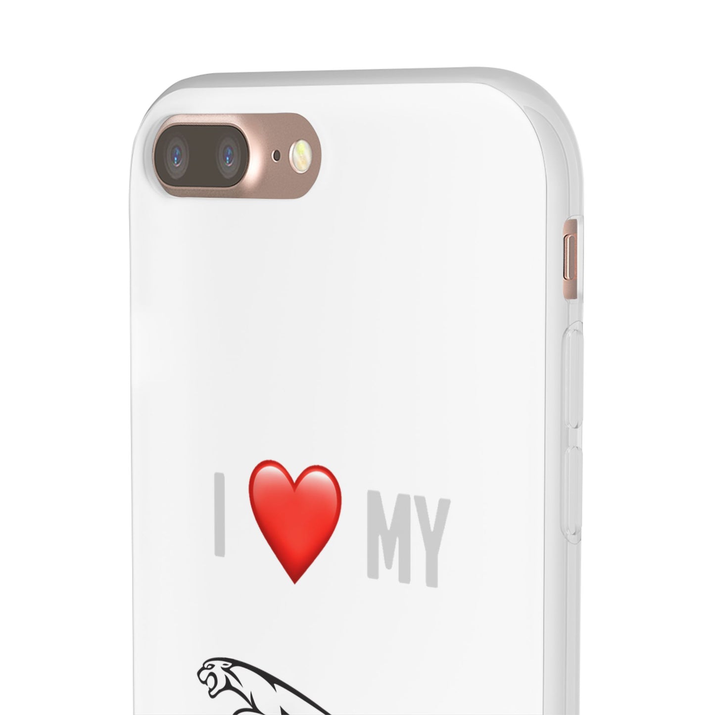 Jaguar Phone Case - Flexible And Frosted TPU Plastic I Love My Jaguar Phone Case