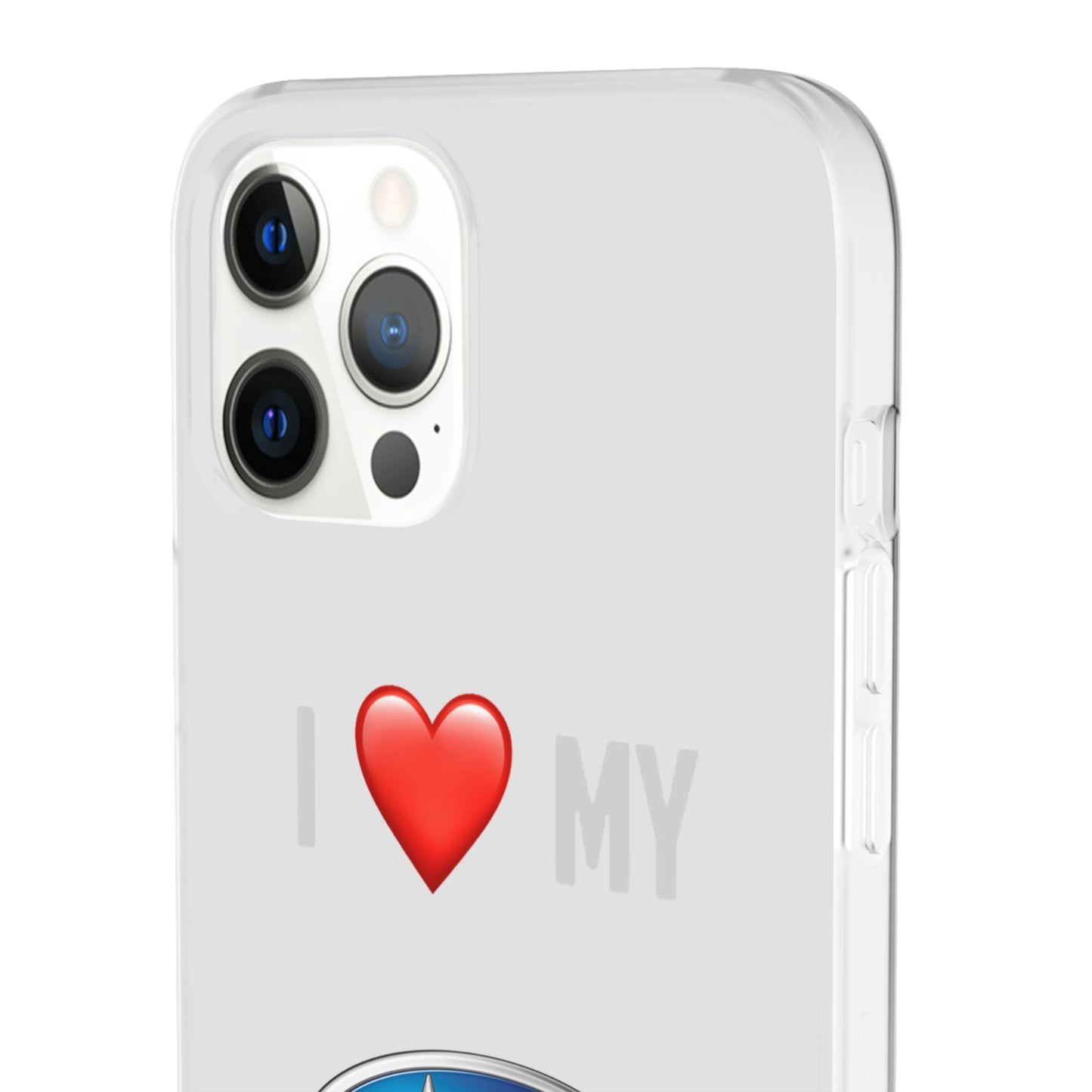 Subaru Phone Case - Flexible And Frosted TPU Plastic I Love My Subaru Phone Case