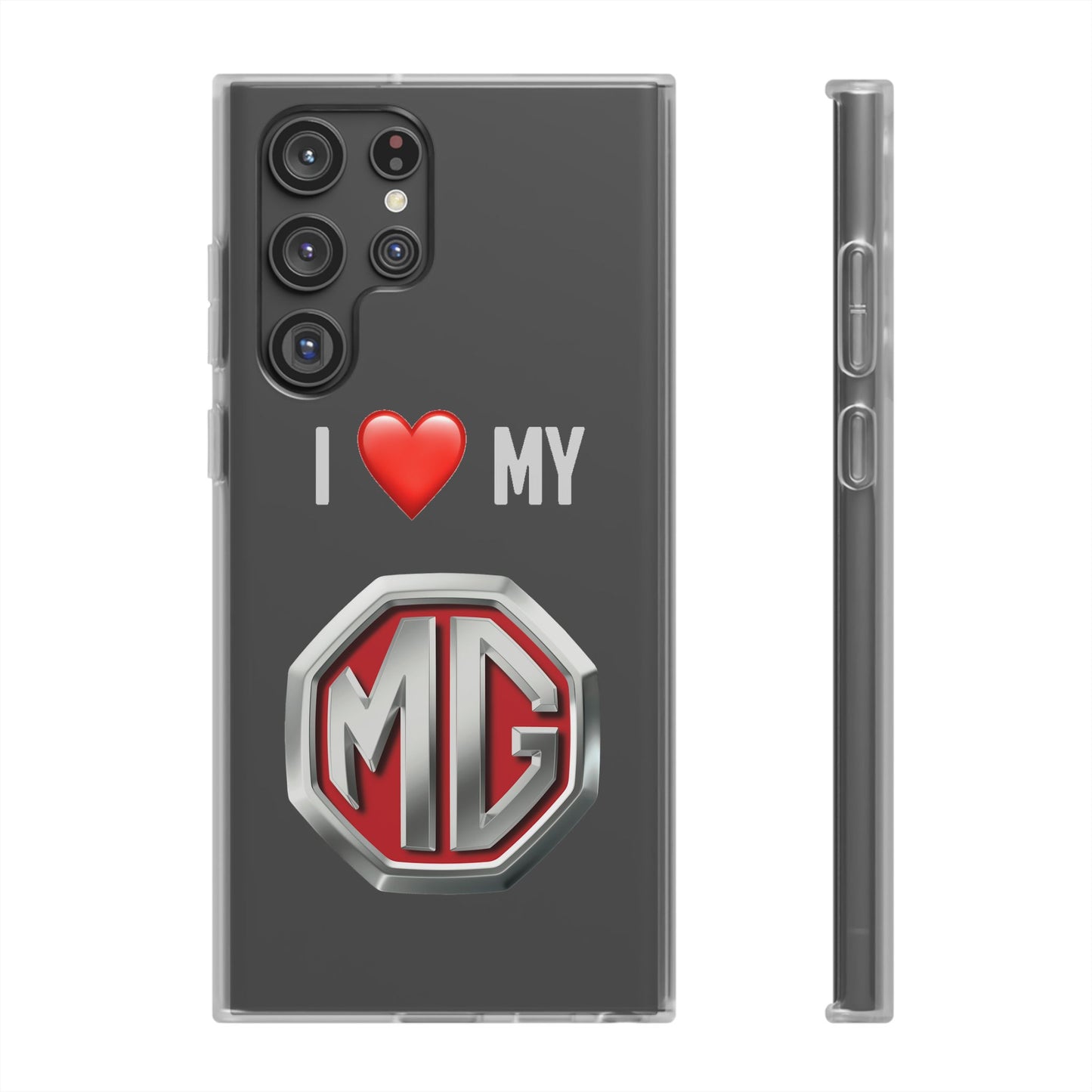 MG Phone Case - Flexible And Frosted TPU Plastic I Love My MG Phone Case