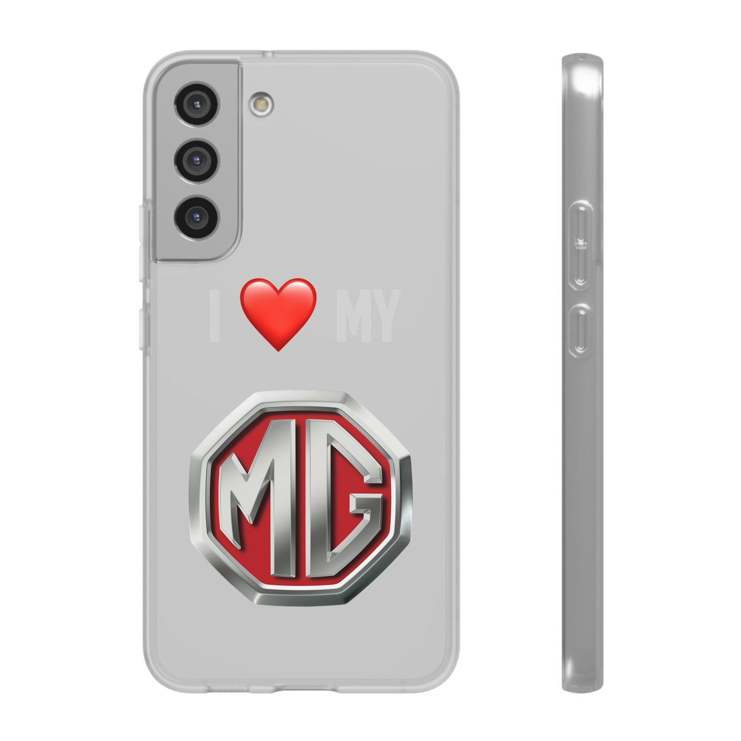 MG Phone Case - Flexible And Frosted TPU Plastic I Love My MG Phone Case