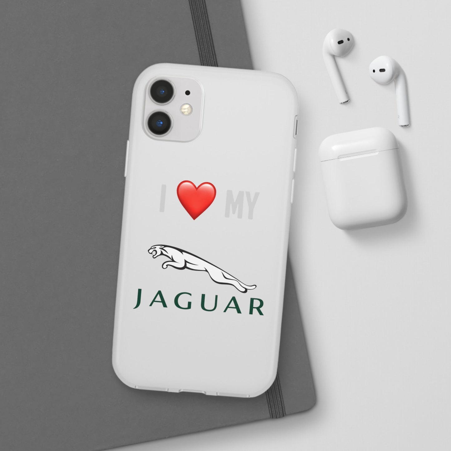 Jaguar Phone Case - Flexible And Frosted TPU Plastic I Love My Jaguar Phone Case