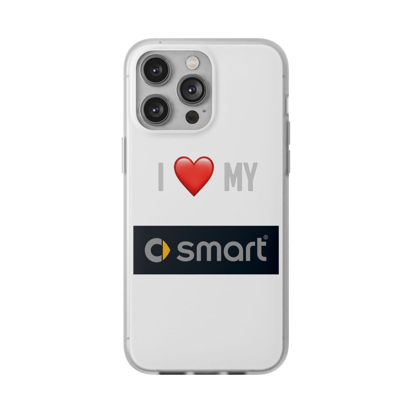 Smart Phone Case - Flexible And Frosted TPU Plastic I Love My Smart Phone Case