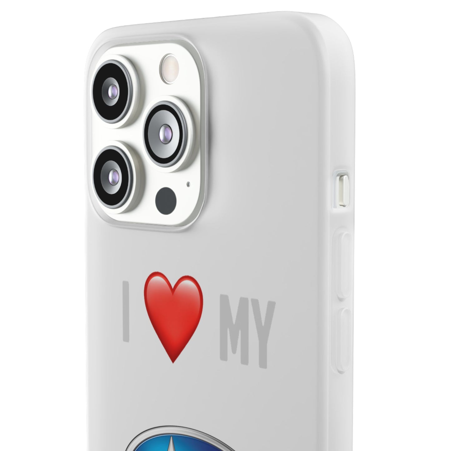 Subaru Phone Case - Flexible And Frosted TPU Plastic I Love My Subaru Phone Case