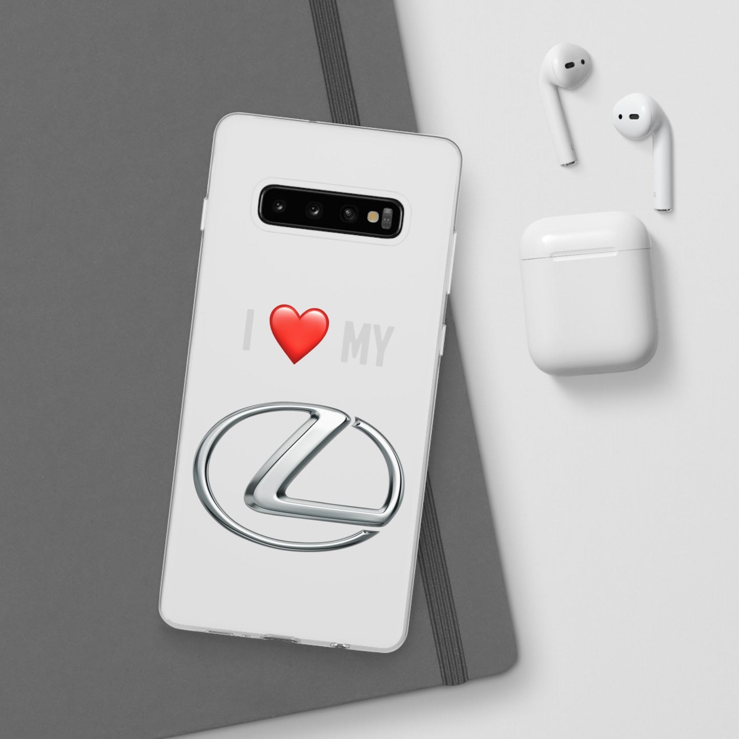 Lexus Phone Case - Flexible And Frosted TPU Plastic I Love My Lexus Phone Case