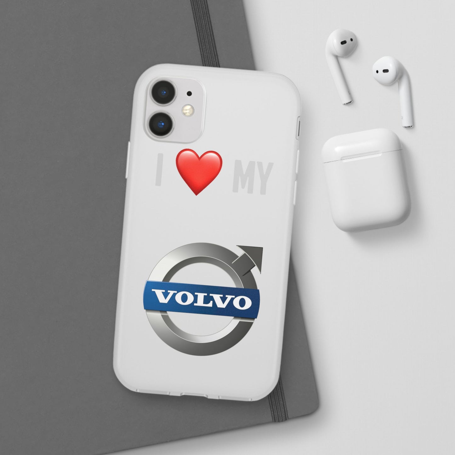I  Love My Volvo Phone Case – Slim Flexible Protective Cover