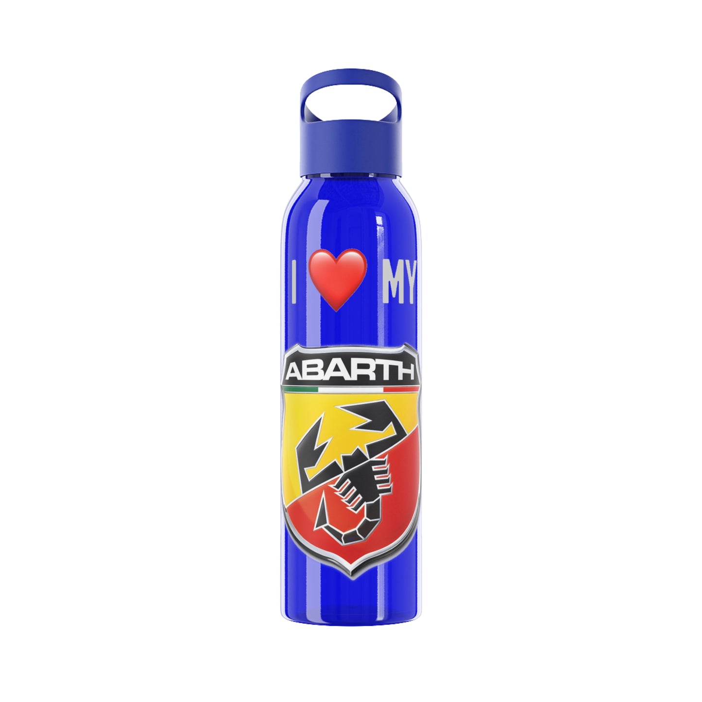 Abarth - I Love My Abarth 22oz Water Bottle