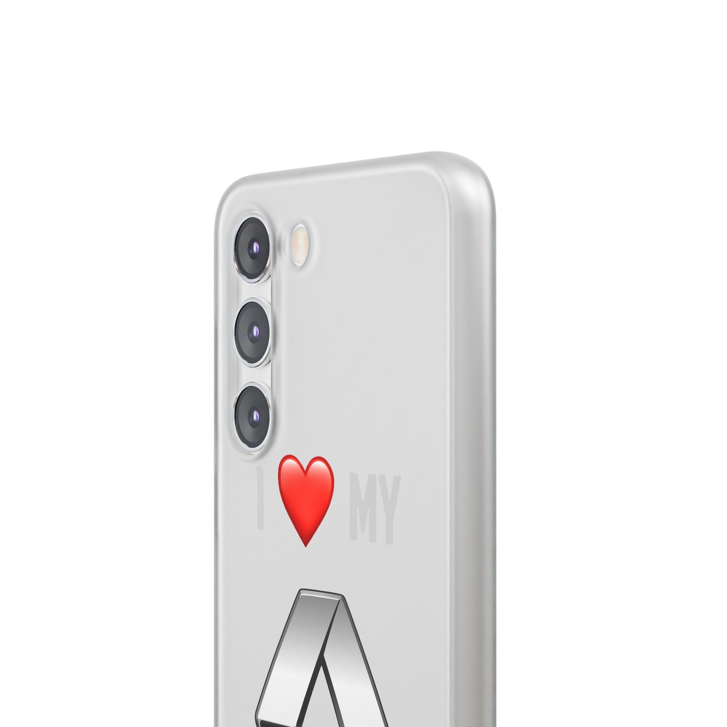 Renault Phone Case - Flexible And Frosted TPU Plastic I Love My Renault Phone Case