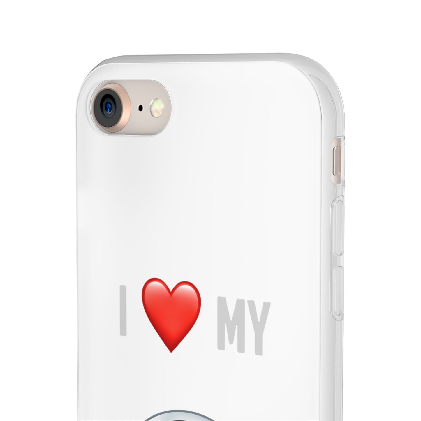 Vauxhall Phone Case - Flexible And Frosted TPU Plastic I Love My Vauxhall Phone Case