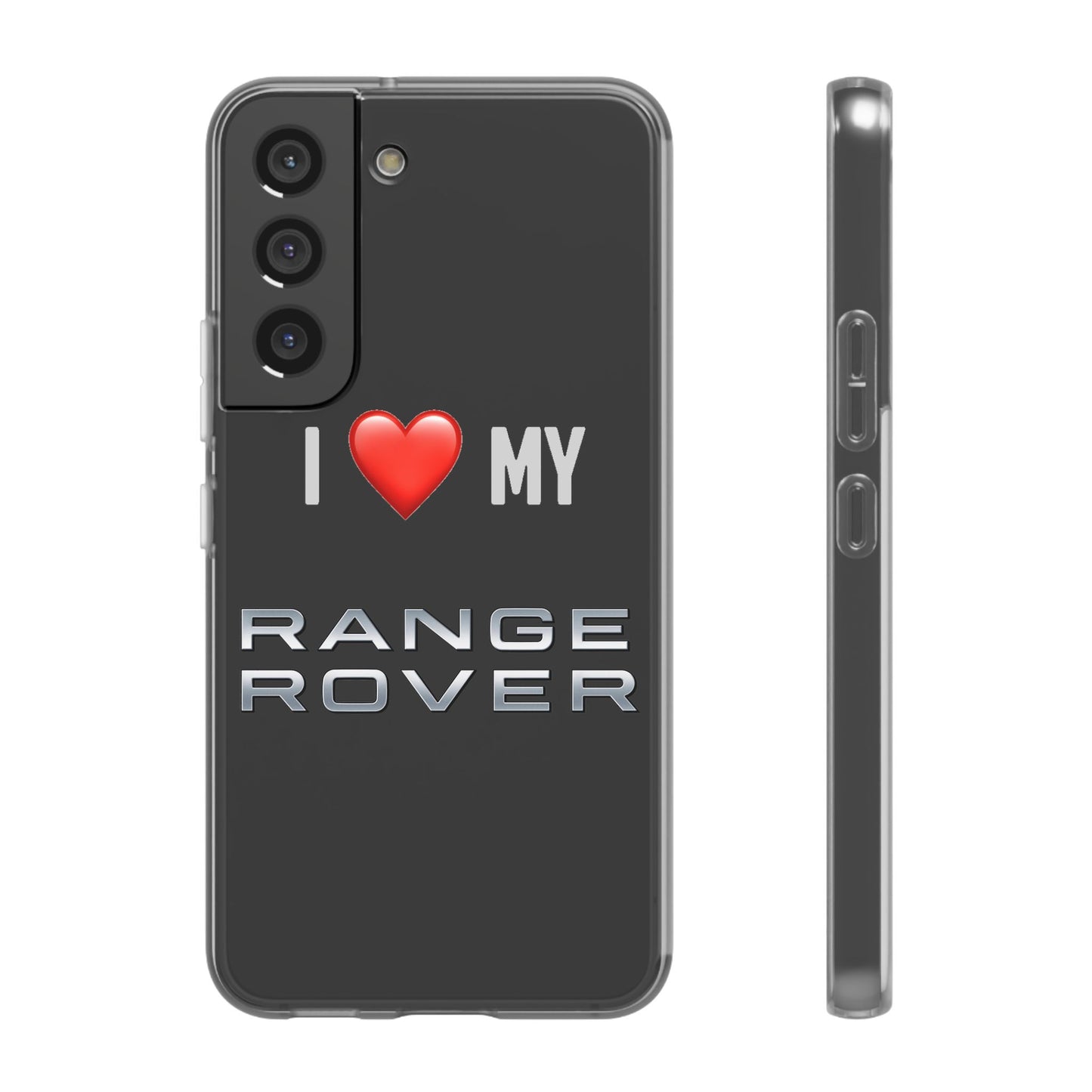 Range Rover Phone Case - Flexible And Frosted TPU Plastic I Love My Range Rover Phone Case