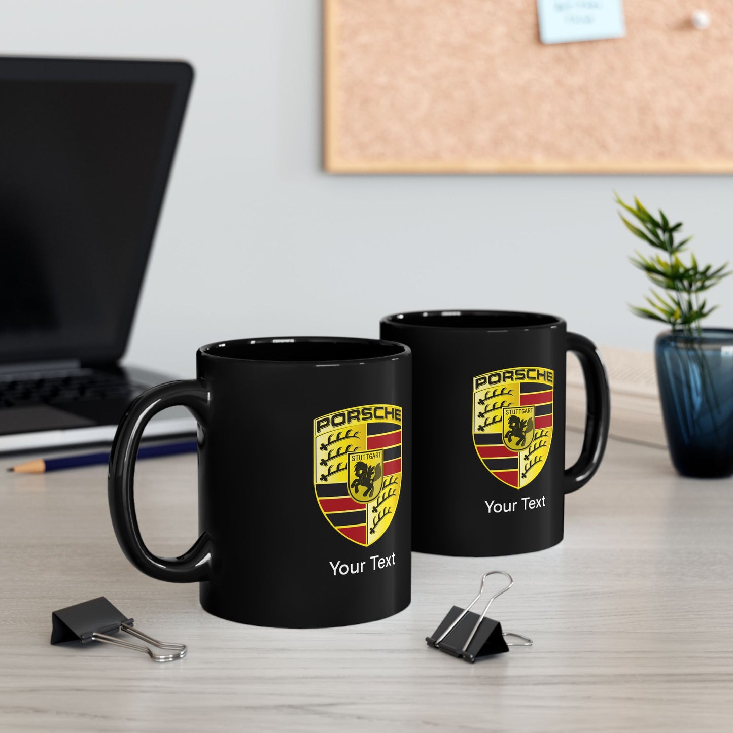 Porsche Mug (With or Without Personalisation) 11oz or 15oz. Perfect Gift