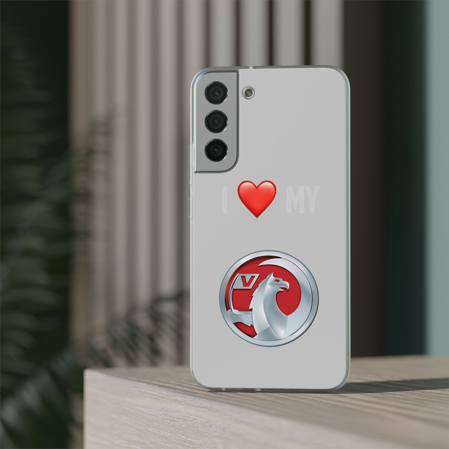 Vauxhall Phone Case - Flexible And Frosted TPU Plastic I Love My Vauxhall Phone Case