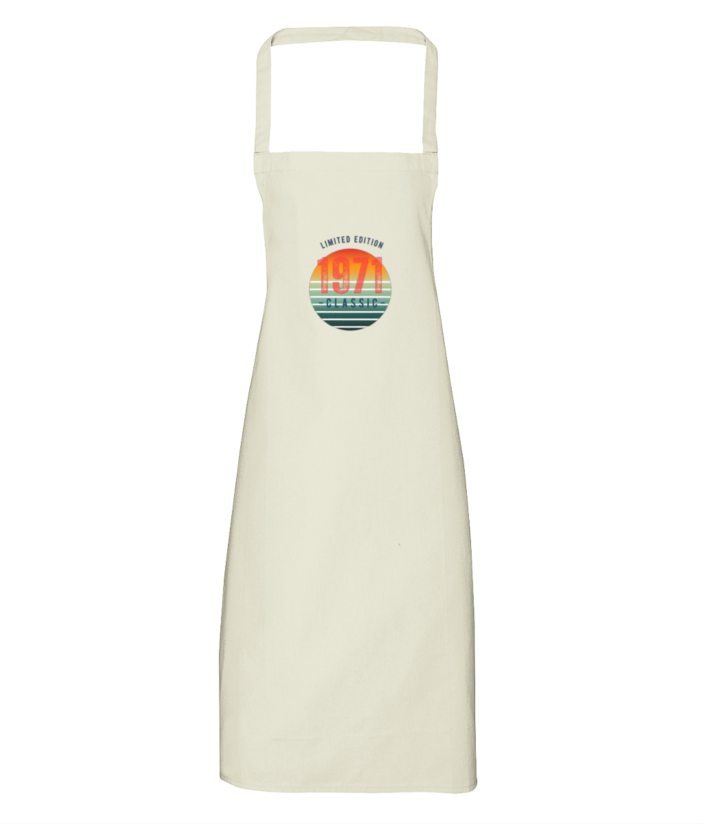 Limited Edition Classic 1971 Apron 100% Cotton GC