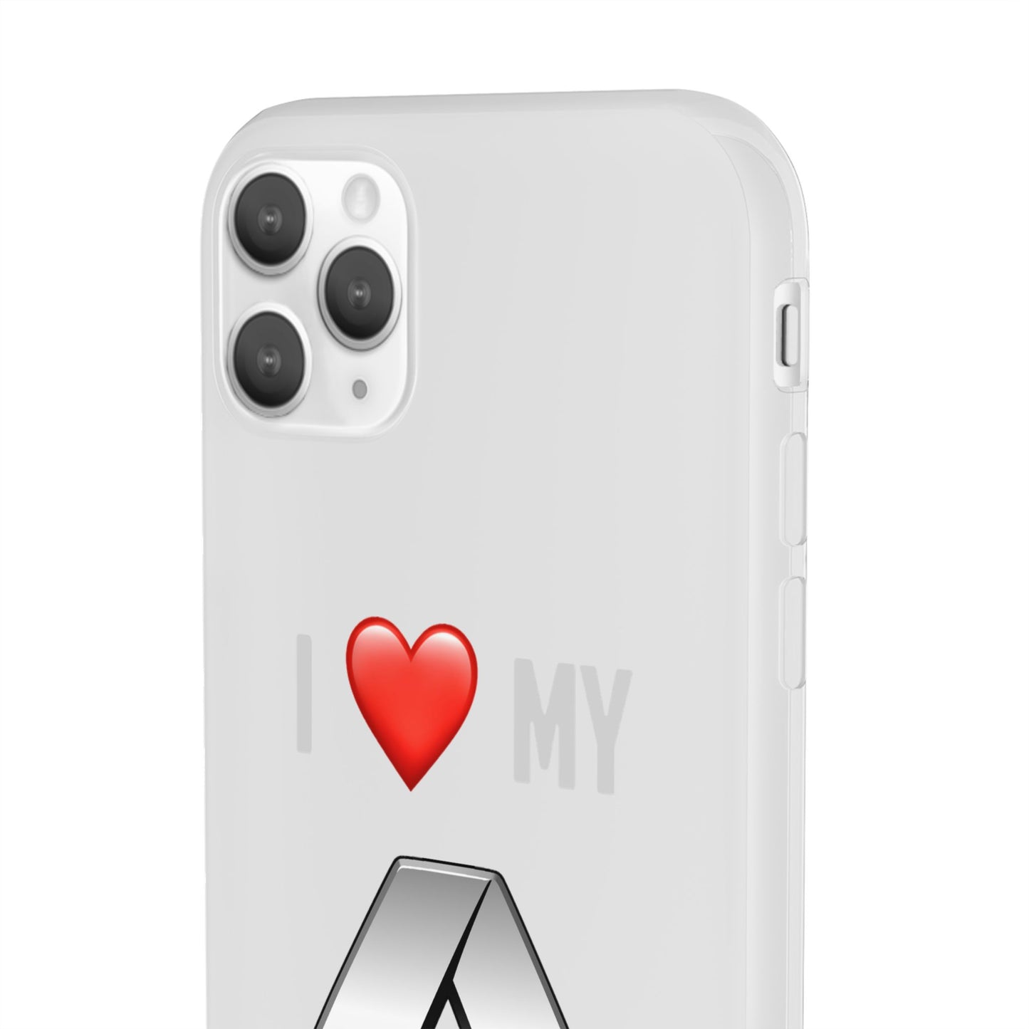 Renault Phone Case - Flexible And Frosted TPU Plastic I Love My Renault Phone Case