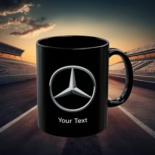 Mercedes Benz Mug (With or Without Personalisation) 11oz or 15oz. Perfect Gift